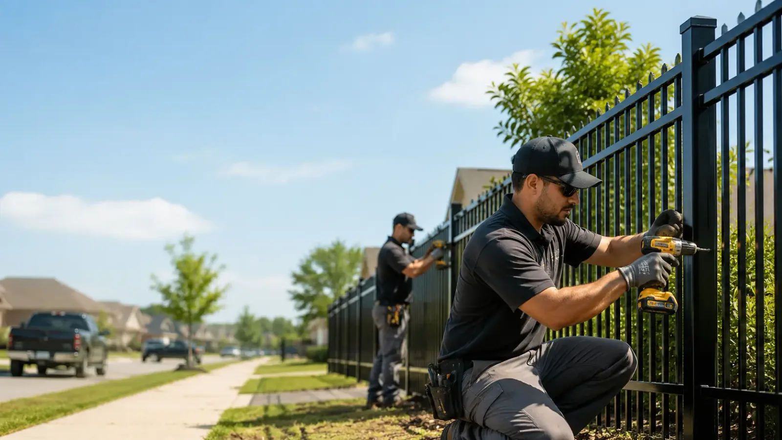 Metal Fence Installation in Rivesville, WV